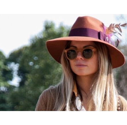 Стритстайл: Фетровая шляпа даже летом