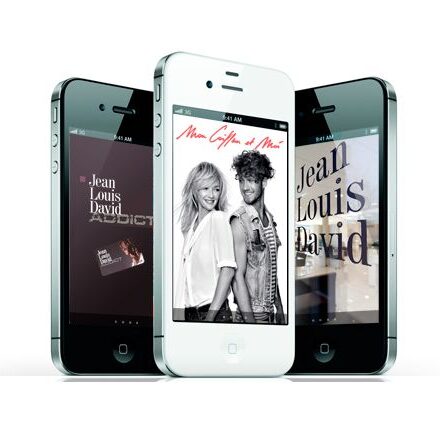 Загрузите бесплатное приложение Jean Louis David для смартфонов