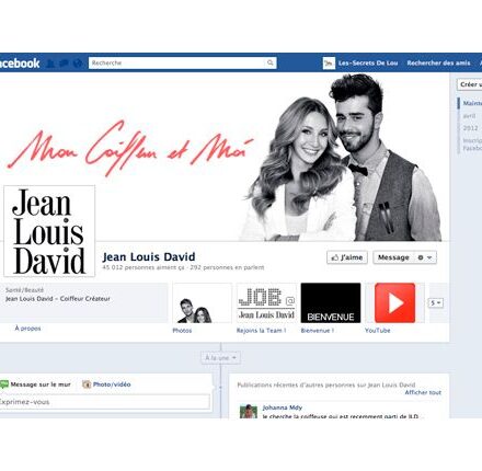 Вступите в группу Jean Louis David на Facebook